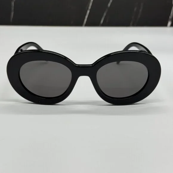 NEW CELINE CL40312U 01A BLACK ROUND WOMEN SUNGLASSES CELINE display picture 1